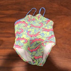 Rugged Bear alligator print swimsuit